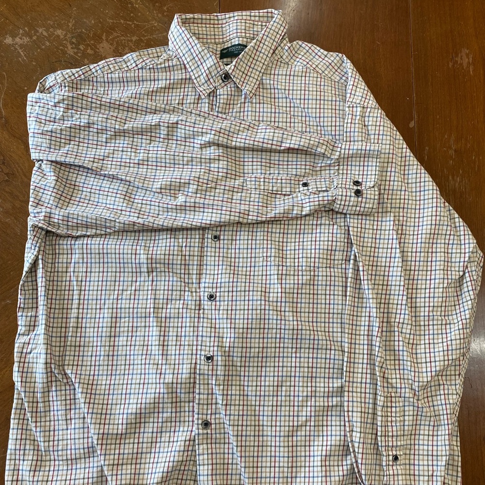 Dockers Primary Colors Dress Shirt 100% Cotton